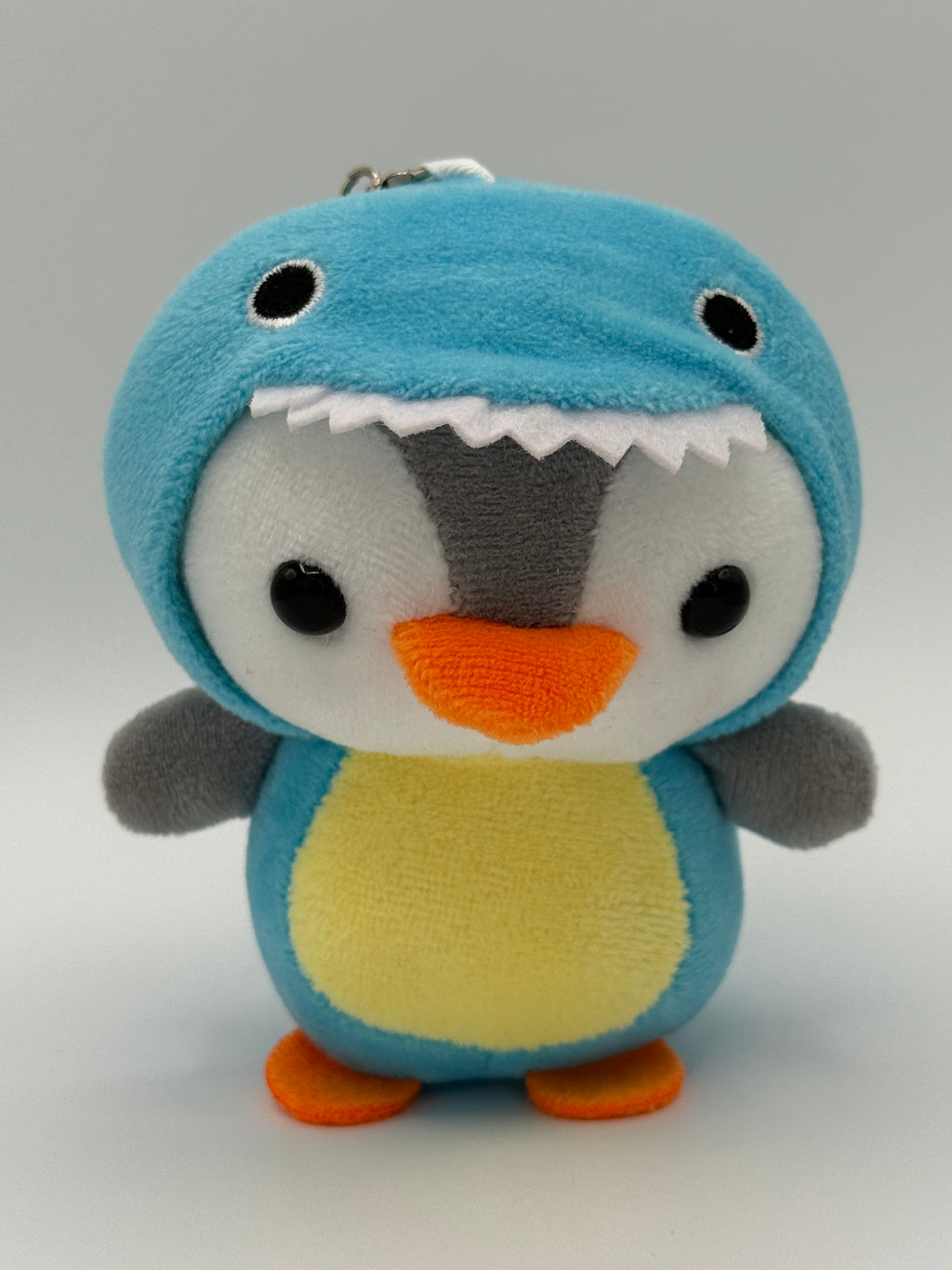 Dino Penguin Keychain Plushy