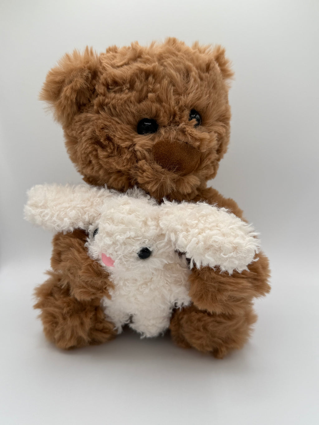 Bear with Bunny plushy