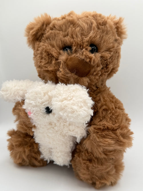 Bear with Bunny plushy
