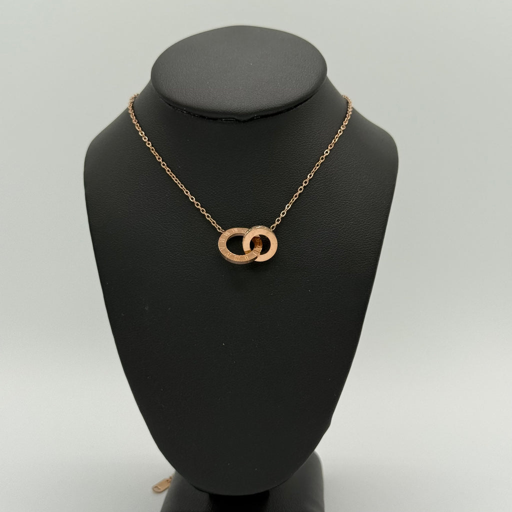 Dual ring necklace