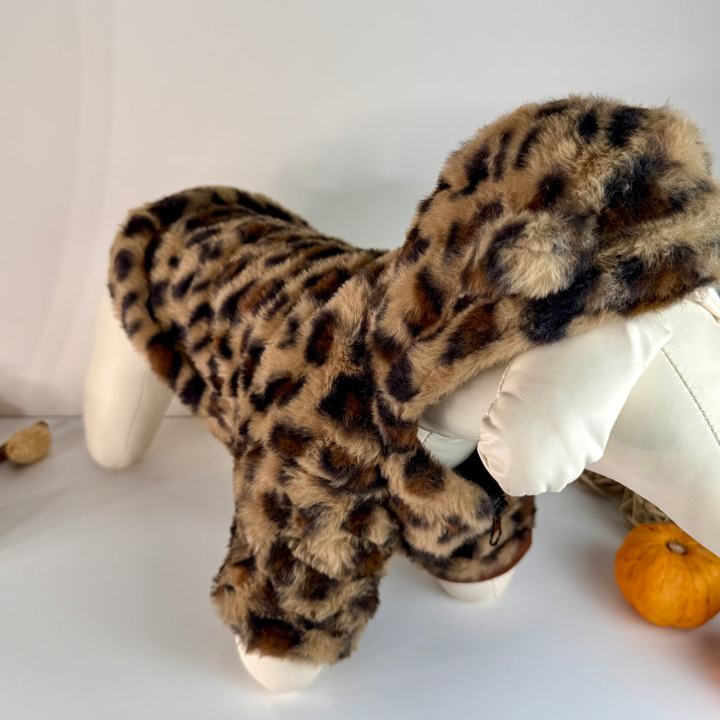 Cheetah dog costume outfit