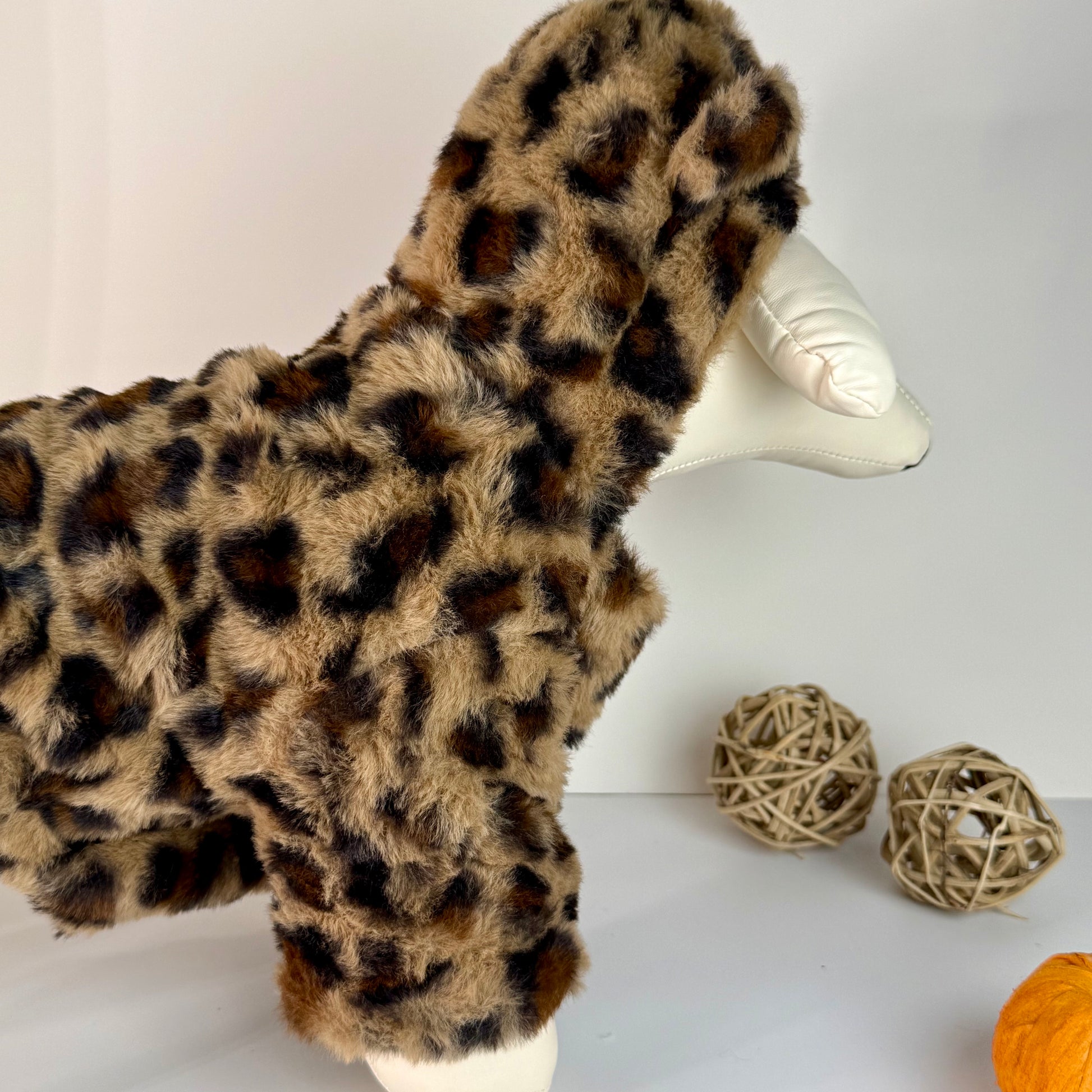 Cheetah dog costume outfit