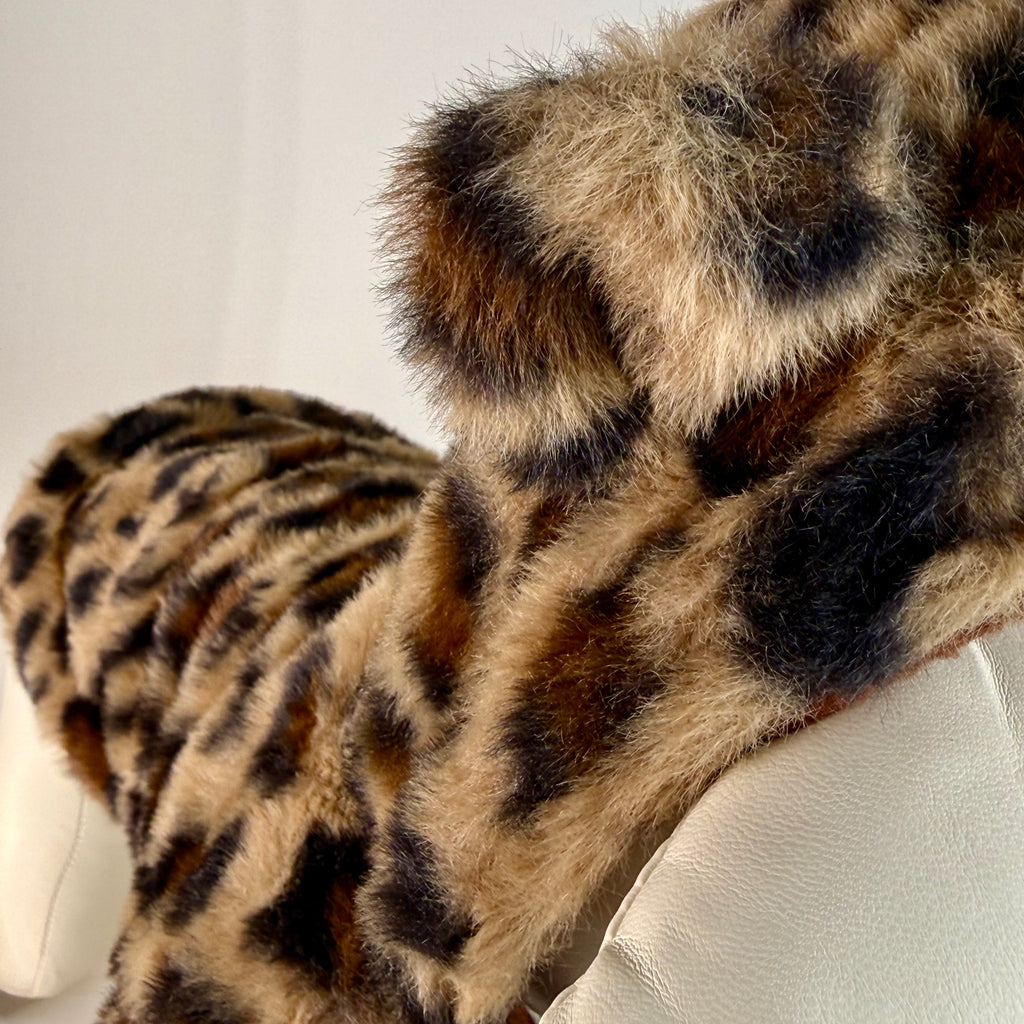 Cheetah dog costume outfit