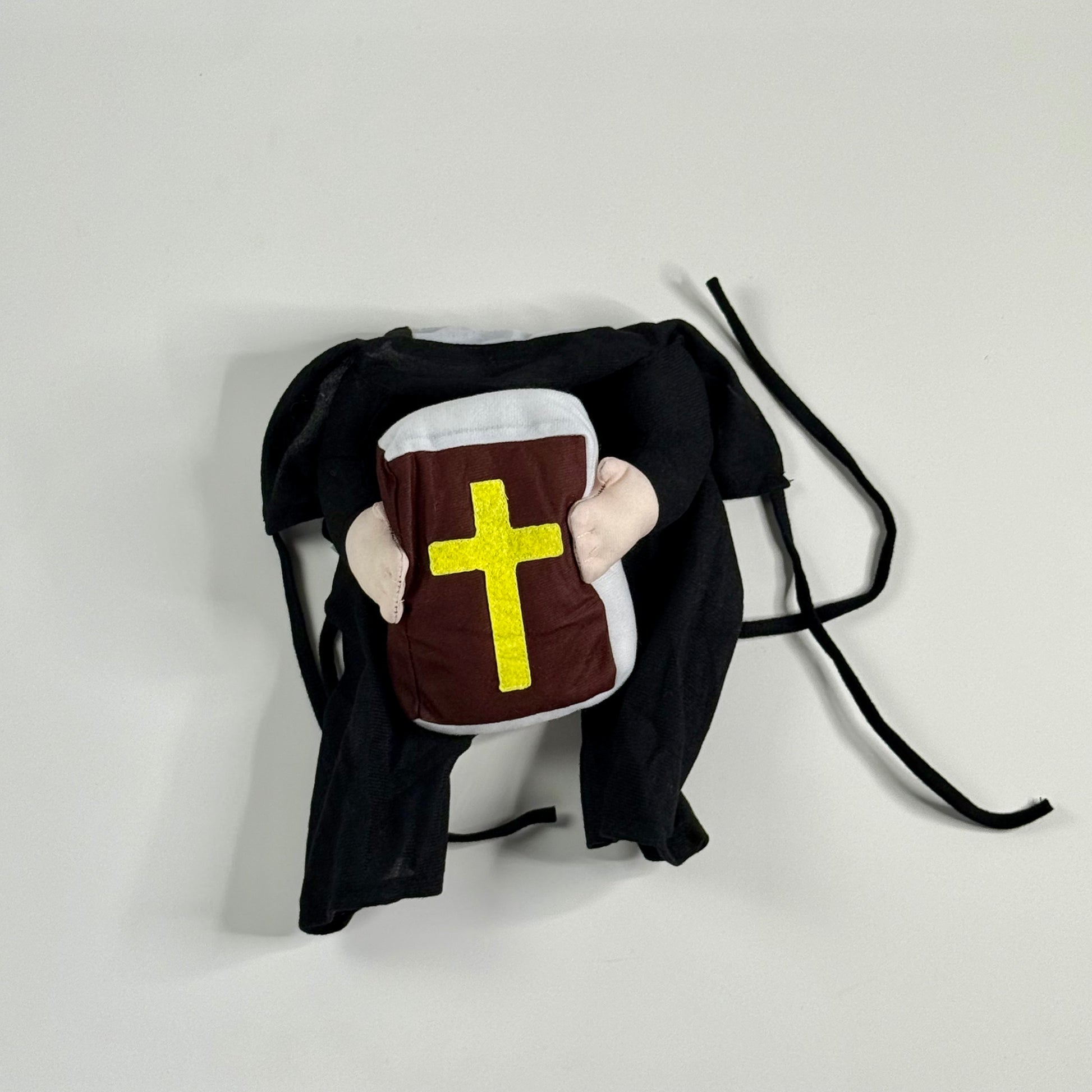 Dog costume cute priest